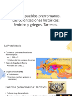 1.2. Los Pueblos Prerromanos. Las Colonizaciones Históricas: Fenicios y Griegos. Tartesos