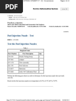 Prueba Inyectores 3056 CAT