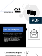Language Registers