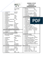 Checklist 172 SP 2019 Proc de Emergencias