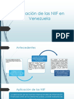 Aplicación de Las NIIF en Venezuela