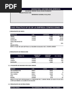 Presupuesto Operativo - Financiero y P. Equilibrio