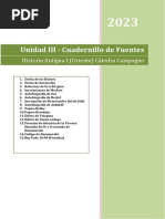 Unidad III Cuadernillo de Fuentes 2023