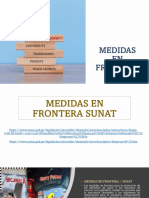 Medidas en Frontera