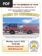 DCFD Push-In Announcement