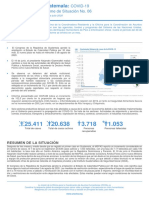 Guatemala - COVID-19 Informe de Situación No. 06 (Al 08 de Julio 2020)