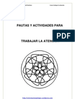 Orientacion Andujar - Pautas y Actividades para Trabajar La Atención