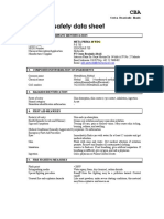 Methyl Mesulfuront - SDS Metaprima 20 WDG