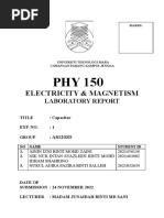 PHY 150 Lab Report 1