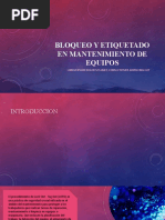 Bloqueo y Etiquetado en Mantenimiento de Equipos