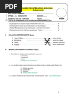 BIOLOGIA Solucionario 2 Do SEC Secexamen