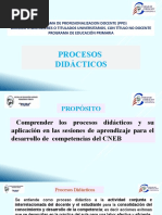 Procesos Didácticos