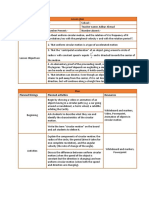 Lesson Plan Motion in A Circular