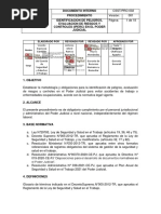 Procedimiento Identificacion de Peligros, Evaluacion de Riesgos y Control (Iperc), en El Poder Judicial