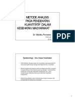 TM 11 - Metode Analisis Kesmas