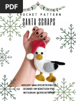 Santa Scraps: Crochet Pattern