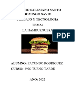 Trabajo de La Hamburguesa - Facundo