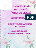 Esquema de Vacunacion TANIA