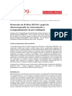 ISUOG Pre Eclampsia Guidelines Portuguese