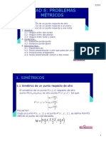 Unidad 8 - Problemas Metricos (M-Ii) 22-23