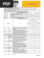 Rúbrica Del Examen Final de Revisión Sistemática