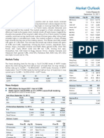 Market Outlook 15th September 2011