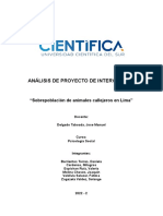 Informe Del Proyecto Final - Psicología Social