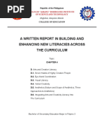 Chapter 4 WRITTEN REPORT