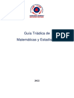 Guía Triádica de Matemáticas y Estadística