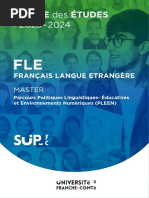 Guide Des Etudes Fle 2023-2024