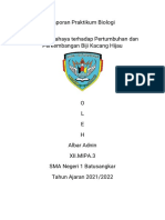 Laporan Praktikum Biologi Albar Adnin XII - MIPA.3