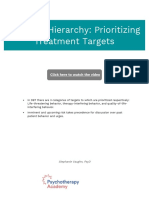 PDF - The DBT Hierarchy Prioritizing Treatment Targets