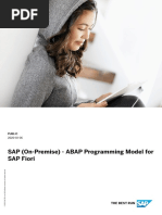 ABAP Programming Model For Fiori EN