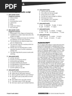 Project - English - 4 - 4th - Ed - Tests - Unit 1 - Megoldas