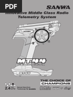 Sanwa Mt-44 Manual
