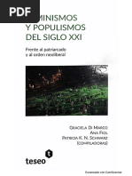 Nuevas Identidades y Construcciones Políticas de Los Feminismo - Di Marco