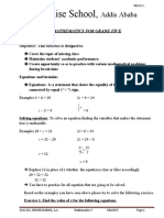 Mathematics For Grade 5