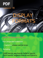 Display Formats