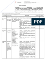 Plan de Evaluacion Biologia III Momento