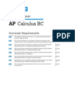 Ap Calculus BC Sample Syllabus 1