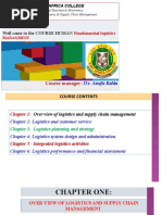 Logistics Management New CH 1