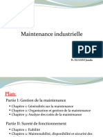 Maintenance Industrielle: Cours de