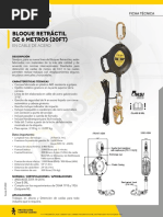 Ficha Tecnica Tambor Retractil 6FT