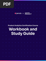 Product Analytics Certification Course Workbook Study Guide