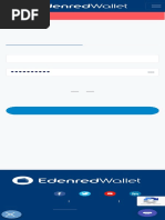 Edenred Wallet - Entrar