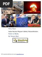 Indian Nuclear Program