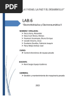 Lab - 06 - Electrohidráulica y Electroneumática II (Recuperado Automáticamente)