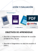 Descripción de Los Diagnósticos Multiaxial y No Axial