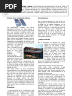 Historia de Las Celdas Fotovoltaicas