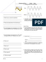 Physics Worksheet Lesson 22 Vibrations and Waves